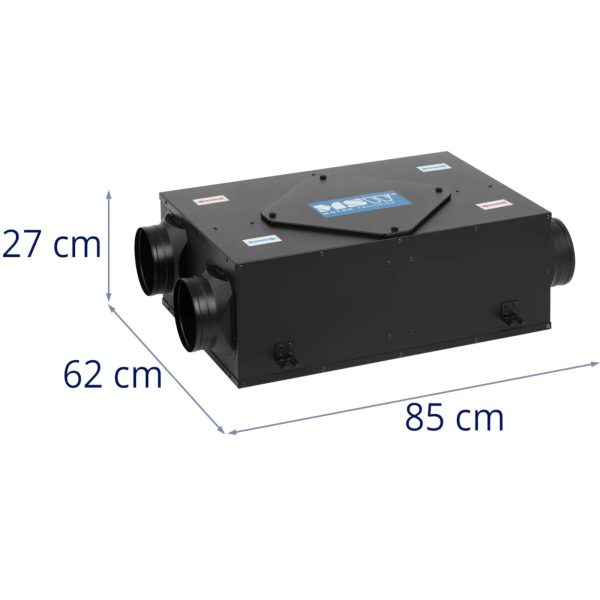 Powietrzny wymiennik ciepła rekuperator 148 m2 450 m3/h - obrazek 7