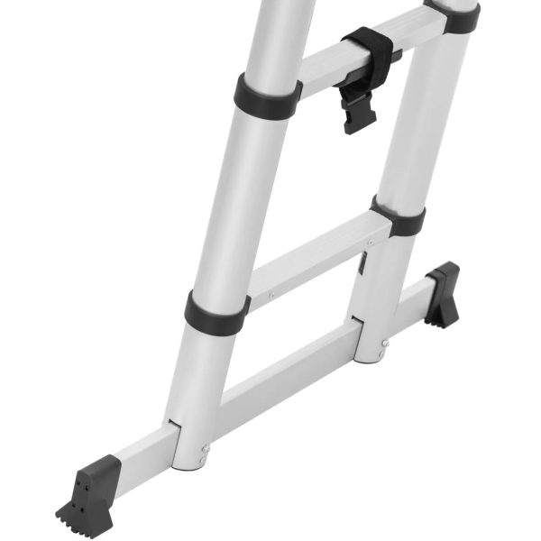 Drabina teleskopowa składana z aluminium 14 stopni 0.88-2.13/4.4 m - obrazek 4