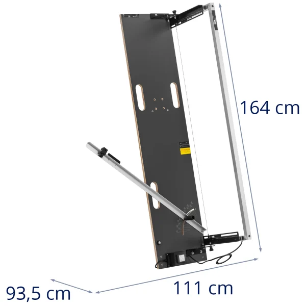 Maszyna do cięcia styropianu z nożem termicznym dł. 1350 mm gł. 320 mm 200 W - zestaw - obrazek 8