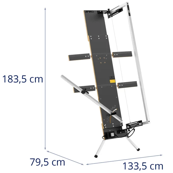 Maszyna do cięcia styropianu nóż termiczny dł. 1300 mm gł. 330 mm 200 W - obrazek 7
