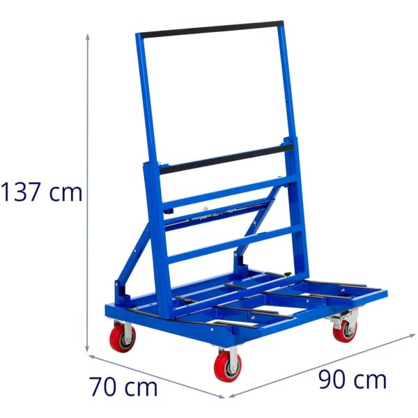 Wózek transportowy magazynowy do przewozu płyt do 600 kg - obrazek 6