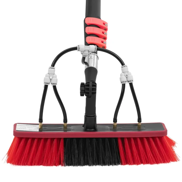 Szczotka teleskopowa z przyłączem wody do mycia okien paneli szer. 35 cm 165-540 cm - obrazek 3