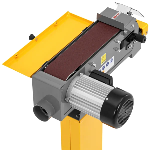 Szlifierka taśmowa pasowa do metalu stojąca 100 mm 400 V 1500 W - obrazek 3