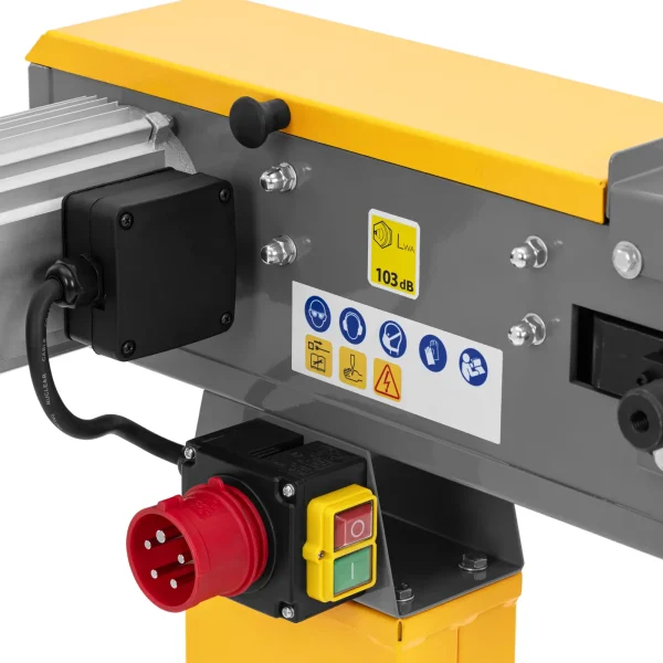 Szlifierka taśmowa pasowa do metalu stojąca 100 mm 400 V 1500 W - obrazek 4