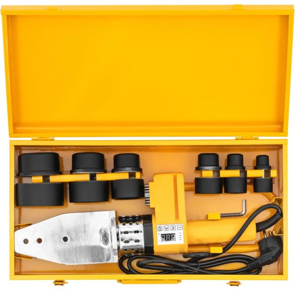 Zgrzewarka do rur PP PB PE PV o śr. 20-63 mm 300C 950 W - zestaw - obrazek 6