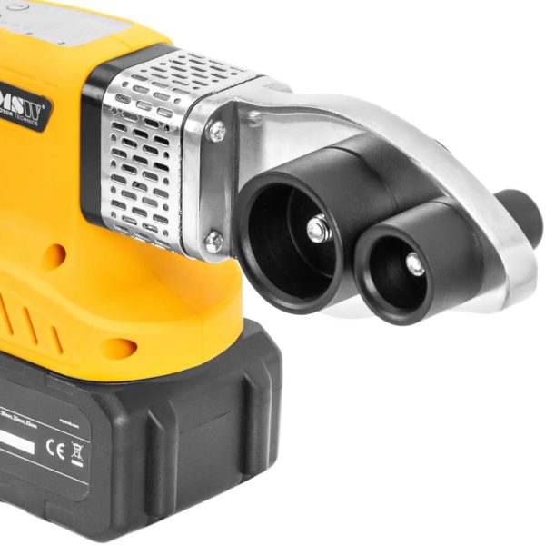 Zgrzewarka akumulatorowa do rur PP PB PE PV o śr. 20-32 mm 300C 350 W - zestaw - obrazek 4