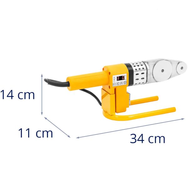 Zgrzewarka do rur PP PB PE PV o śr. 20-32 mm 300C 800 W - zestaw - obrazek 7