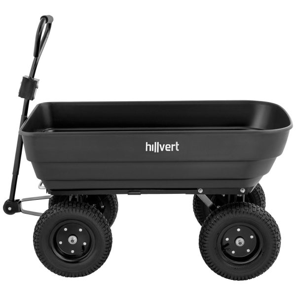 Wózek ogrodowy transportowy wywrotka 125 l 350 kg - obrazek 3