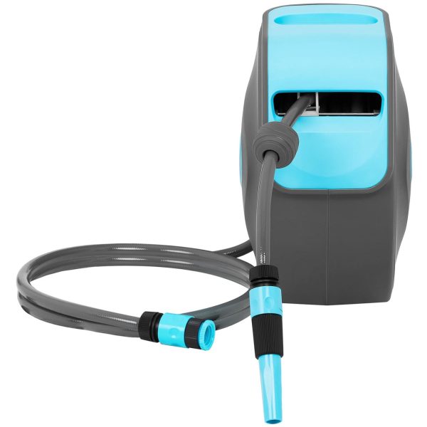 Wąż ogrodowy z automatycznym bębnem ściennym 20 m + 2 m 1/2'' - obrazek 4