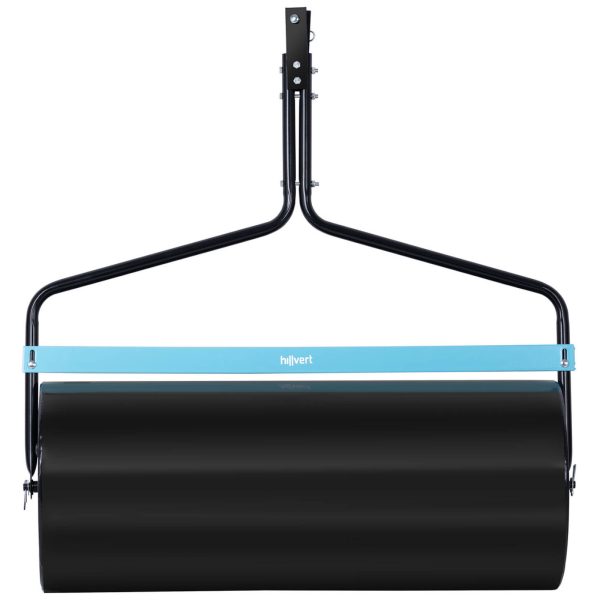 Walec ubijak ogrodowy do ubijania gleby trawy do traktorka szer. 97.5 cm 120 l - obrazek 3