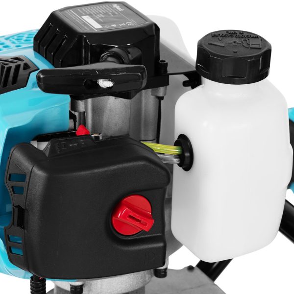 Świder spalinowy wiertnica glebowa 2.1 kW 1.2 l + 3 wiertła - obrazek 4