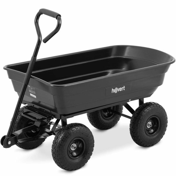 Wózek ogrodowy transportowy wywrotka 75 l 300 kg - obrazek 2