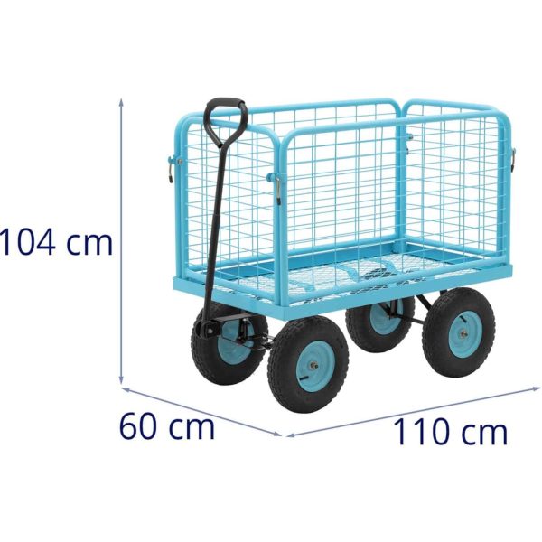 Wózek ogrodowy transportowy gospodarczy składany do 400 kg - obrazek 5
