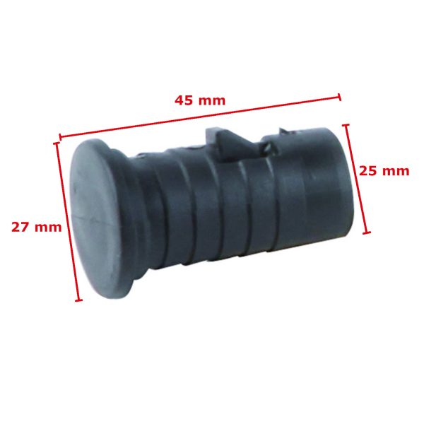 Bolec kołek do mocowania pokrywy kubła na odpady śmieci MGB 120/240L 2szt - obrazek 2
