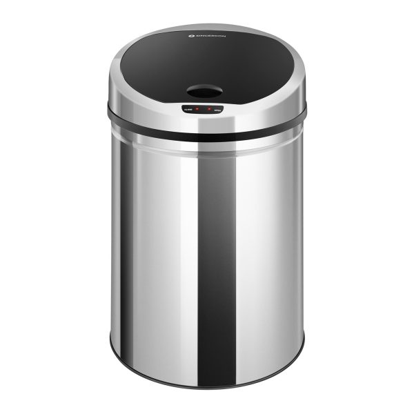 Automatyczny kosz kubeł na śmieci odpadki z czujnikiem ruchu zasięg 30 cm 30 L - obrazek 3