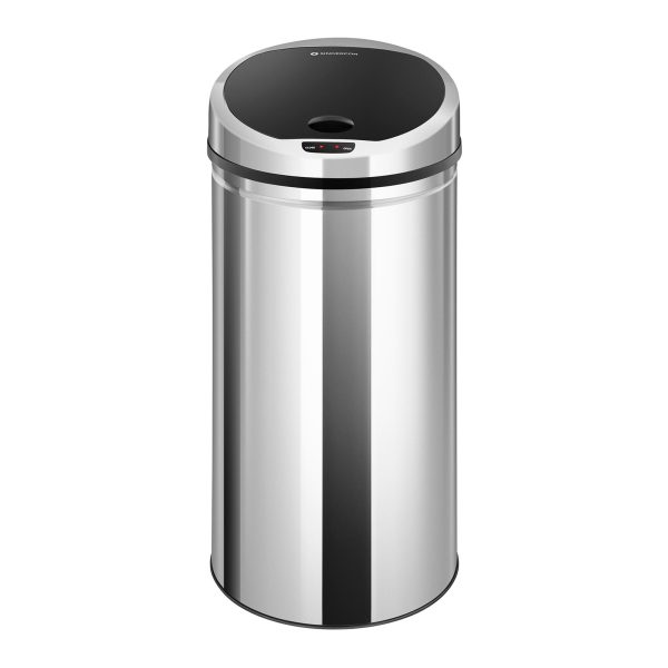 Automatyczny kosz kubeł na śmieci odpadki z czujnikiem ruchu zasięg 30 cm 50 L - obrazek 2