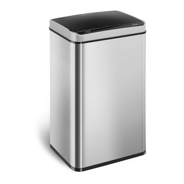Automatyczny kosz kubeł na śmieci odpadki z czujnikiem ruchu zasięg 20 cm 60 L - obrazek 2