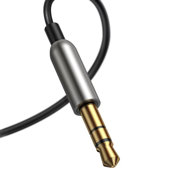 BA01 odbiornik dĹşwięku Bluetooth 5.0 kabel adapter audio AUX jack czarny - obrazek 7