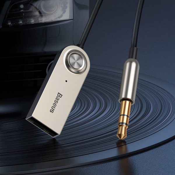 BA01 odbiornik dĹşwięku Bluetooth 5.0 kabel adapter audio AUX jack czarny - obrazek 9