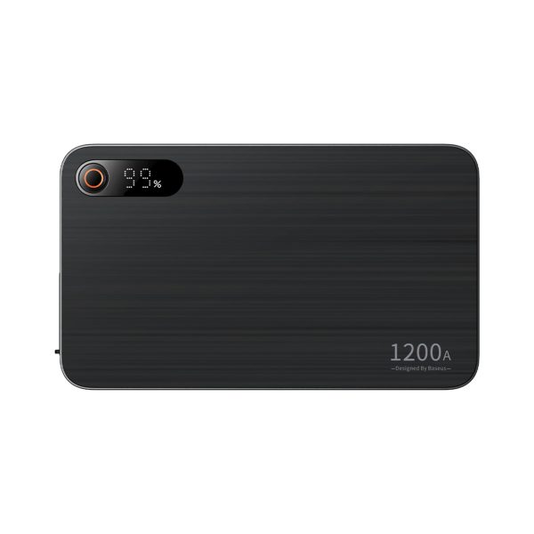 3w1 Rozruch auta Jump Starter 1200A + powerbank 7200mAh + latarka LED - czarny - obrazek 2