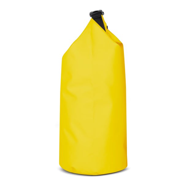 Worek plecak torba Outdoor PVC turystyczna wodoodporna 10L - żółta - obrazek 5