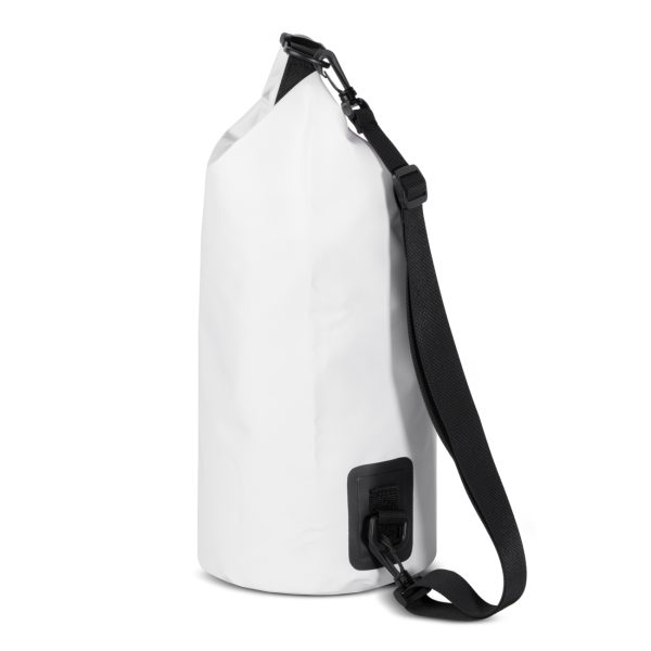 Worek plecak torba Outdoor PVC turystyczna wodoodporna 10L - biała - obrazek 3
