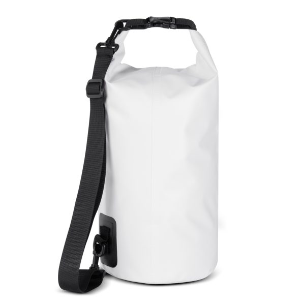 Worek plecak torba Outdoor PVC turystyczna wodoodporna 10L - biała - obrazek 5