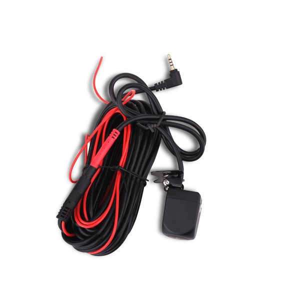 Wideorejestrator samochodowy Full HD G-sensor LCD z kamerą cofania beżowy - obrazek 2