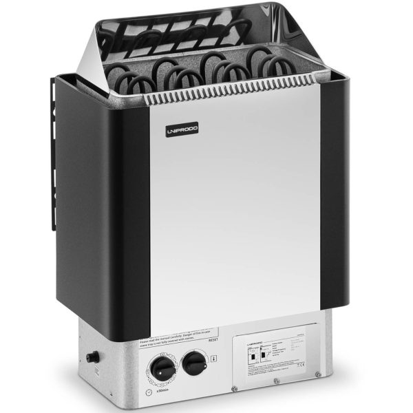 Piec do sauny elektryczny z wbudowanym sterowaniem 5-9 m3 do 110C 400 V 6 kW - obrazek 2