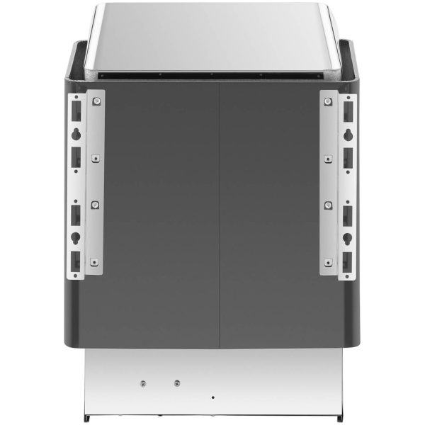 Piec do sauny elektryczny 5-9 m3 do 110C 400 V 6 kW czarno-srebrny - obrazek 7