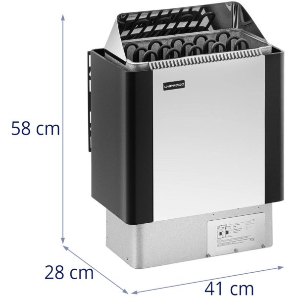 Piec do sauny elektryczny 8-12 m3 do 110C 400 V 8 kW - obrazek 8