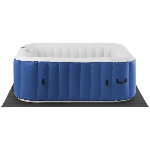Jacuzzi ogrodowe dmuchane z masażem 6 osobowe 42C 900 l niebieskie - obrazek 2