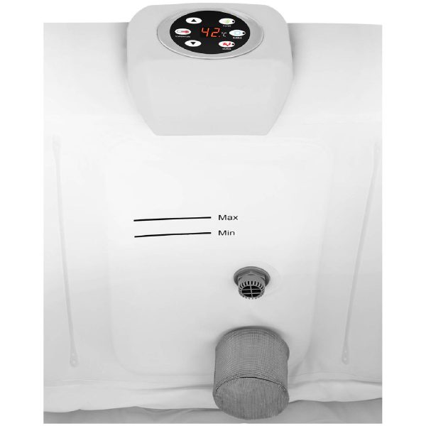 Jacuzzi ogrodowe dmuchane z masażem 6 osobowe 42C 900 l niebieskie - obrazek 4