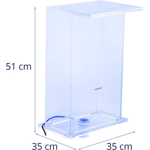 Wylewka wodospadowa z oświetleniem LED 35 cm wypływ wody 310 mm - obrazek 6