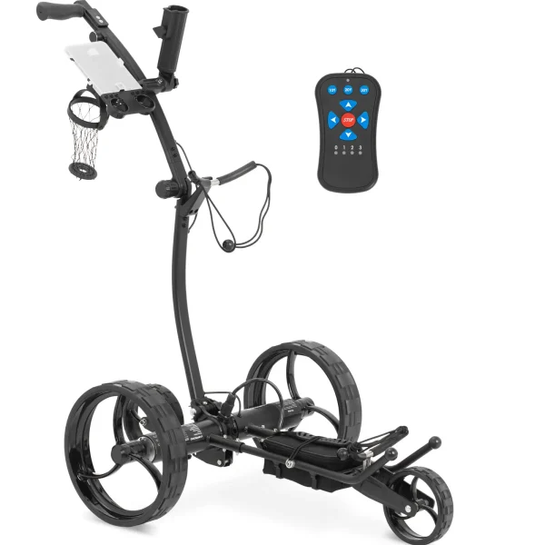 Wózek golfowy elektryczny składany ze zdalnym sterowaniem do 20 kg - obrazek 2