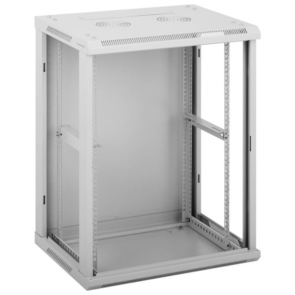 Szafa RACK serwerowa instalacyjna stojąca 19'' 15U IP20 do 60 kg 60x45x77 cm - obrazek 5