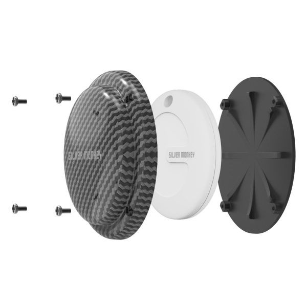 Lokalizator sprzętu sportowego Tag Carbon IP67 z Apple Find My - czarny - obrazek 6