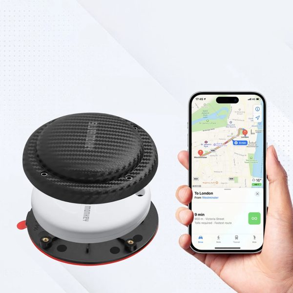 Lokalizator sprzętu sportowego Tag Carbon IP67 z Apple Find My - czarny - obrazek 7
