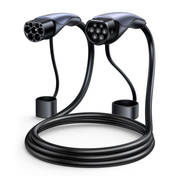 Kabel przewód CCS2 do ładowania samochodu elektrycznego 480V 32A 22kW 5m - czarny - obrazek 2