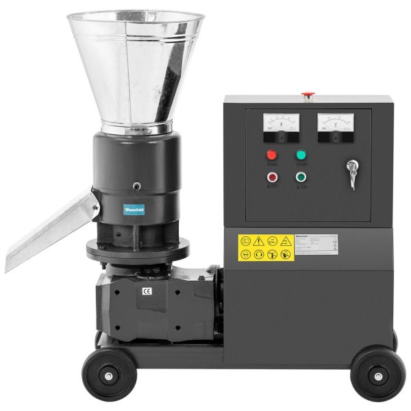 Peleciarka granulator maszyna do pelletu trocin paszy mobilna 7.5 kW 400 V 200 kg/h śr. 229 mm - obrazek 7