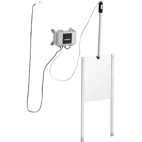 Automatyczna klapa drzwi do kurnika z czujnikiem światła i blokowaniem 12 V LCD - obrazek 2