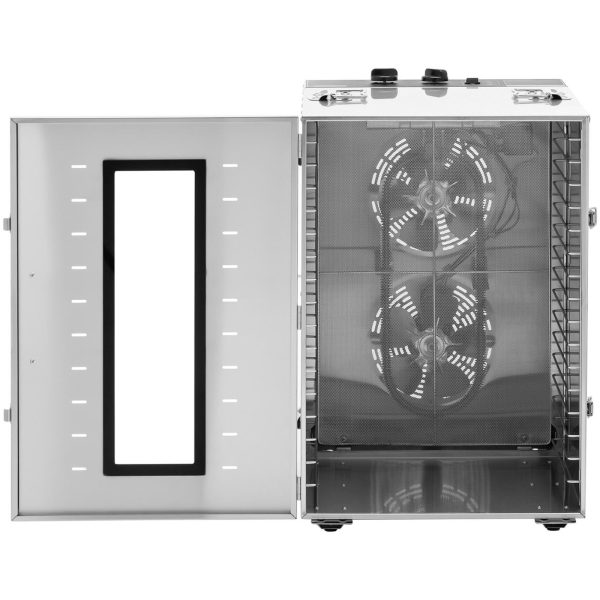 Suszarka do pyłku pszczelego obnóży pyłkowych 16 półek 30-70C 100 l 1431 W - obrazek 5