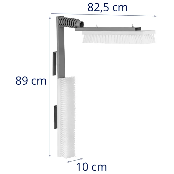 Czochradło szczotka dla krów bydła 2 głowice 50 x 10 cm - obrazek 6
