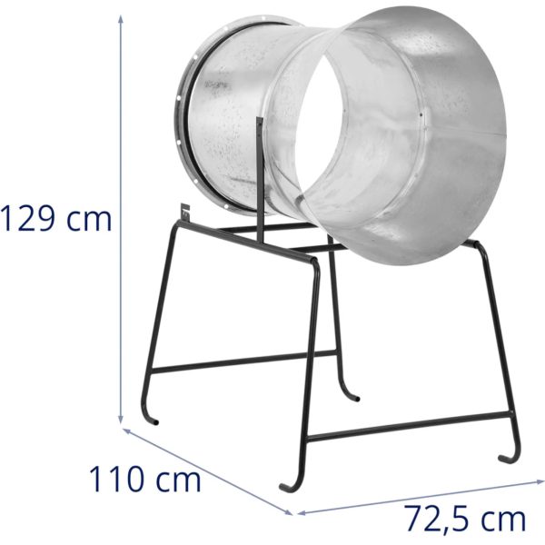 Tuba lejek do pakowania choinek z nożem STAL śr. 60/70 cm - obrazek 4