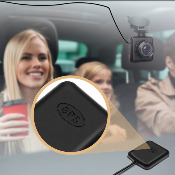 Wideorejestrator kamera samochodowa z modułem GPS 2K WiFi 2'' TFT LCD - obrazek 4