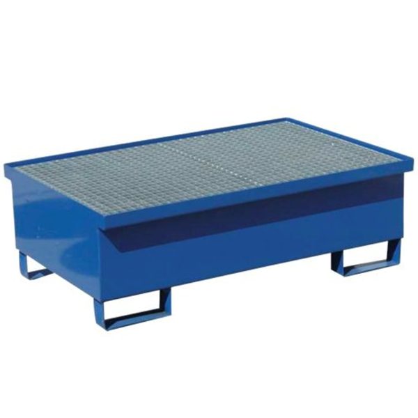 Wanna wychwytowa metalowa na 2 beczki 200L 120x80cm - obrazek 3