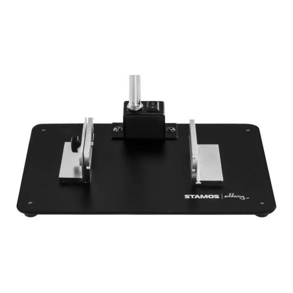 Lampka biurkowa LED bezcieniowa ze szkłem powiększającym 5x/10x i uchwytem na płytki PCB - obrazek 7