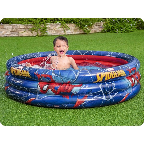 Basen dmuchany 122 x 30 cm Spiderman Bestway 98018 - obrazek 2