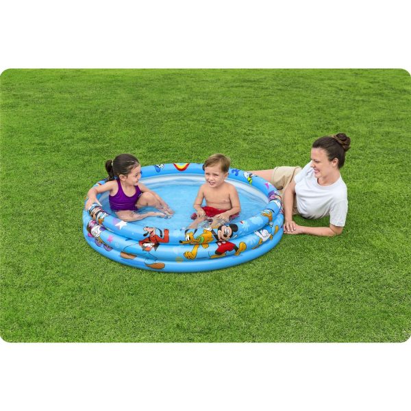 Basen dmuchany Mickey i Przyjaciele 122 x 25 cm Bestway 91007 - obrazek 2