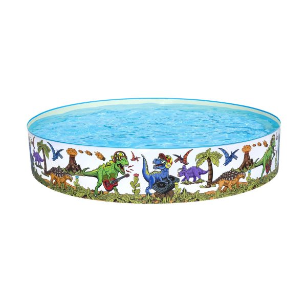 Basen ogrodowy Dinozaury 244x46cm Bestway 55001 - obrazek 2
